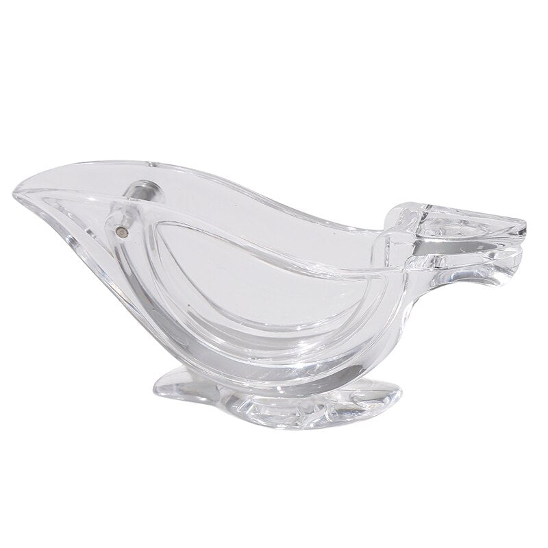 Transparent Fruit Squeezer with Acrylic Lemon Clip